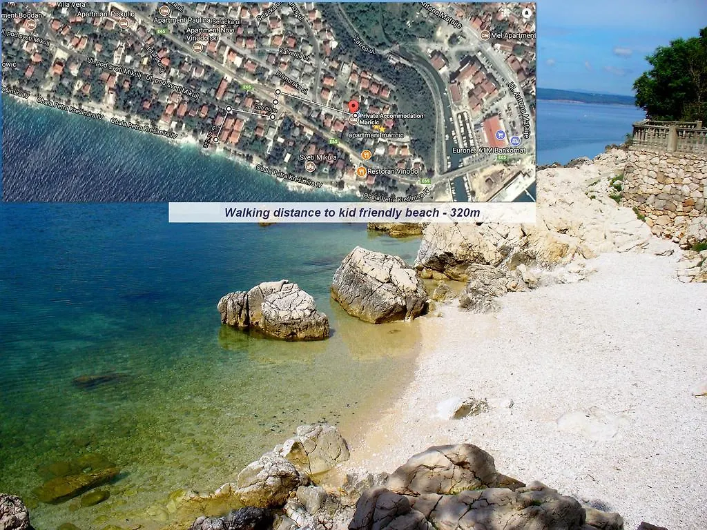 Apartments Maricic 200 Meters From The Beach 0*, Novi Vinodolski